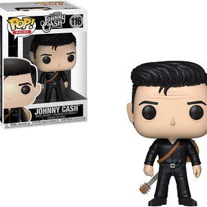 🆕 Funko POP! NIB New in Box Funko Pop Johnny Cash 116 Figure